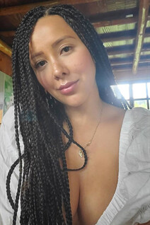 Pretty girl ingrid from medellin with Blonde hair age 28