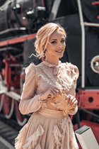 Beautiful woman of Ukraine alena from kiev with Blonde hair age 39 photo-10