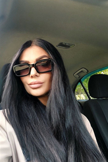 Ukrainian girl model inna from kiev with Black hair age 53