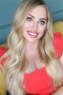 Perfect woman gabriela from bratislava with Blonde hair age 53