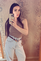 Beautiful wife from Ukraine viktoriia from zaporizhzhia with Black hair age 22 photo-1