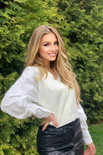 Mariée ukrainienne irina de nikolaev avec Blond cheveux, âge 26