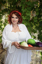 Femme ukrainienne pour le mariage larisa de kharkiv avec Roux cheveux, âge 61 photo-52