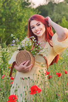 Belle fille ukrainienne valeriia de dnepr avec Roux cheveux, âge 34 photo-3