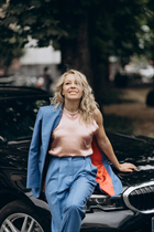 Mariée allemande elena de frankfurt avec Blond cheveux 43 ans photo-12