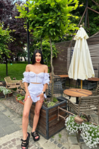 Ukrainian girl model alina from kremenchug with Dark Brown hair age 29 photo-1