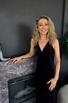 Femme parfaite oleksandra de philadelphia, kiev avec Chatain clairs cheveux, âge 44 photo-4