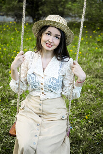 Order a woman online yana from vinnitsa with Light Brown hair age 19