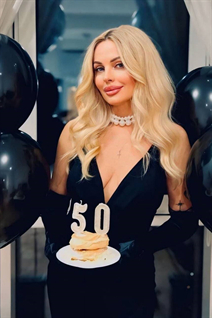 Bride from Ukraine elena from kiev with Blonde hair age 50