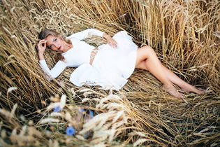 Beautiful german woman tatiana from munich with Blonde hair 36 years old photo-72