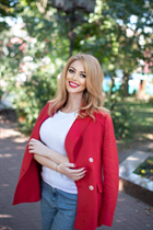 Mariée ukrainienne julia de kiev avec Chatain clairs cheveux, âge 36 photo-3