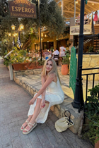 Belle fille allemande anna de munich avec Blond cheveux 39 ans photo-8