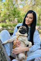 Beautiful single ukrainian woman karina from melitopol with Black hair age 37 photo-21