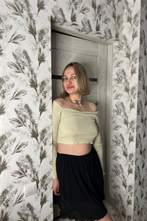 Femme ukrainienne de kropivnitskiy anna avec Blond cheveux, âge 28