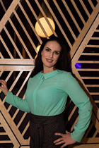 Jolie fille elena de san diego avec Brunette cheveux, âge 49 photo-2