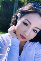Single Ukrainian lady rossiana from odessa with Black hair age 28 photo-2