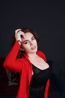 Single women in ukraine ivanna from lviv with Dark Brown hair age 35