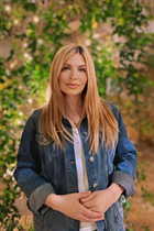 Perfect woman ludmila from brussels with Blonde hair age 55 photo-3