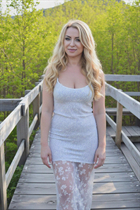 Fille roumaine lilia de galati avec Blond cheveux 51 ans photo-5