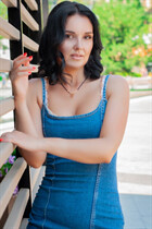 Ukrainian pretty girl olga from odessa with Dark Brown hair age 38 photo-5
