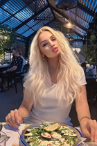 Modelo ucraniana oksana de cherkassy con pelo Rubio y edad 33 photo-6