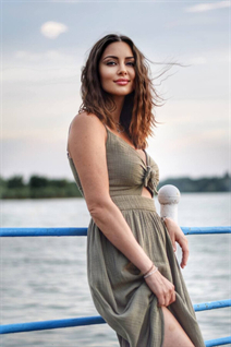 Ukrainian mail order bride tatiana from odesa with Dark Brown hair age 45