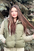 Fille ukrainienne oleksandra de melitopol avec Noirs cheveux, âge 19 photo-36