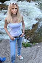 Bride from warsaw margarita with Blonde hair age 39 photo-78