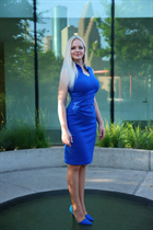 Jolie fille iryna de houston avec Blond cheveux, âge 41 photo-1