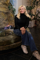 Femme ukrainienne de dnepr svetlana avec Blond cheveux, âge 61 photo-2