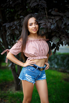 Beautiful woman of ukrainian marharyta from zaporozhye with Black hair age 29 photo-3