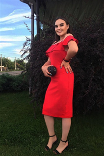 Single ukraine anastasia from cherkassy with Black hair age 21