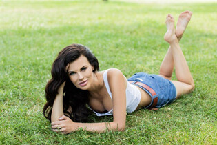 Belle mariée ukrainienne marina de kiev avec Brunette cheveux, âge 49 photo-6