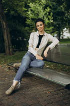 Ukrainian lady maria from london with Dark Brown hair age 32 photo-8