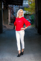 Beautiful german woman natalia from frankufrt with Blonde hair 53 years old photo-1