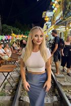 Femme ukrainienne célibataire iryna de lviv avec Blond cheveux, âge 28 photo-5