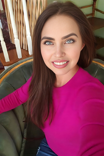 Gorgeous Ukrainian bride irina from kiev with Dark Brown hair age 54