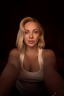 German pretty woman yanina from berlin with Blonde hair 47 years old