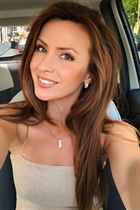 Beautiful wife from Ukraine oksana from kiev with Dark Brown hair age 38 photo-2