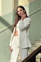 Bride from kiev olha with Dark Brown hair age 33 photo-1