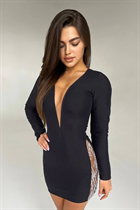 Beautiful woman of ukrainian lika from odessa with Black hair age 24 photo-12