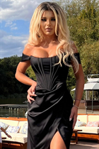 Femme roumaine maria de bucharest avec Blond cheveux 38 ans photo-42