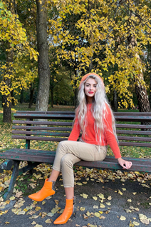 Ukrainian bride paulina from lviv with Blonde hair age 24