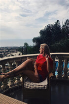 Fille allemande irina de kyiv avec Blond cheveux 48 ans photo-1