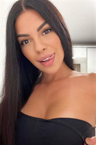 Dame d'Ukraine julia de dnepr avec Noirs cheveux, âge 33 photo-7