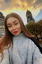 Dame d'Ukraine ilona de san francisco avec Chatain clairs cheveux, âge 26 photo-15