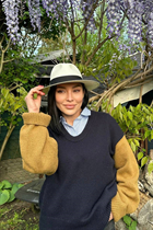 Belle femme allemande irina de berlin avec Noirs cheveux 51 ans photo-3
