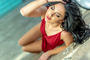 Femme célibataire ukrainienne inna de kiev avec Noirs cheveux, âge 27 photo-28