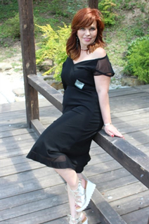 Ukranian bride marina from kiev with Auburn hair age 56