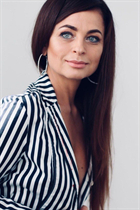 Beautiful ukrainian bride lidiya from london with Dark Brown hair age 54 photo-1